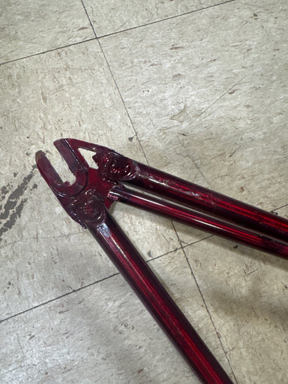 s&m 38 special cruiser frame 21.5 trans red