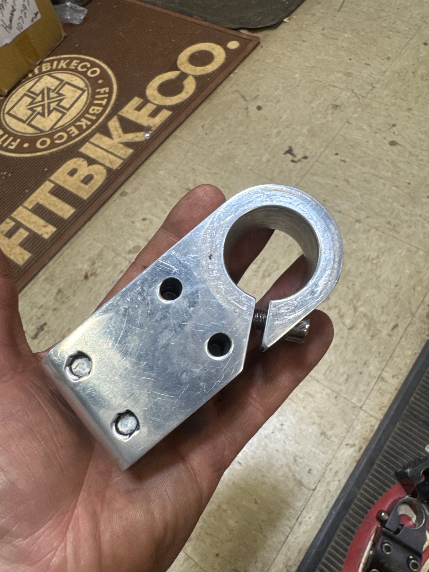 Haro fusion top load stem silver