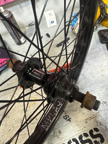 Mission react 18” rear wheel