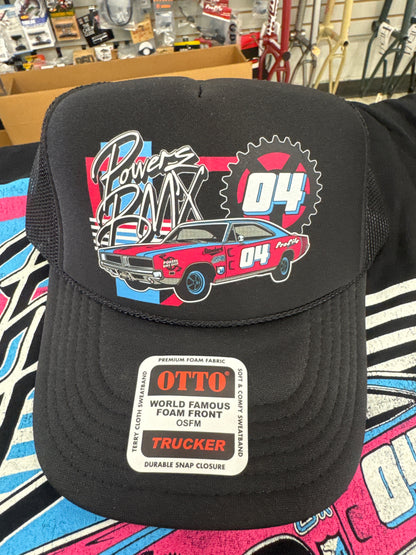 Powers bmx nascar mesh hat