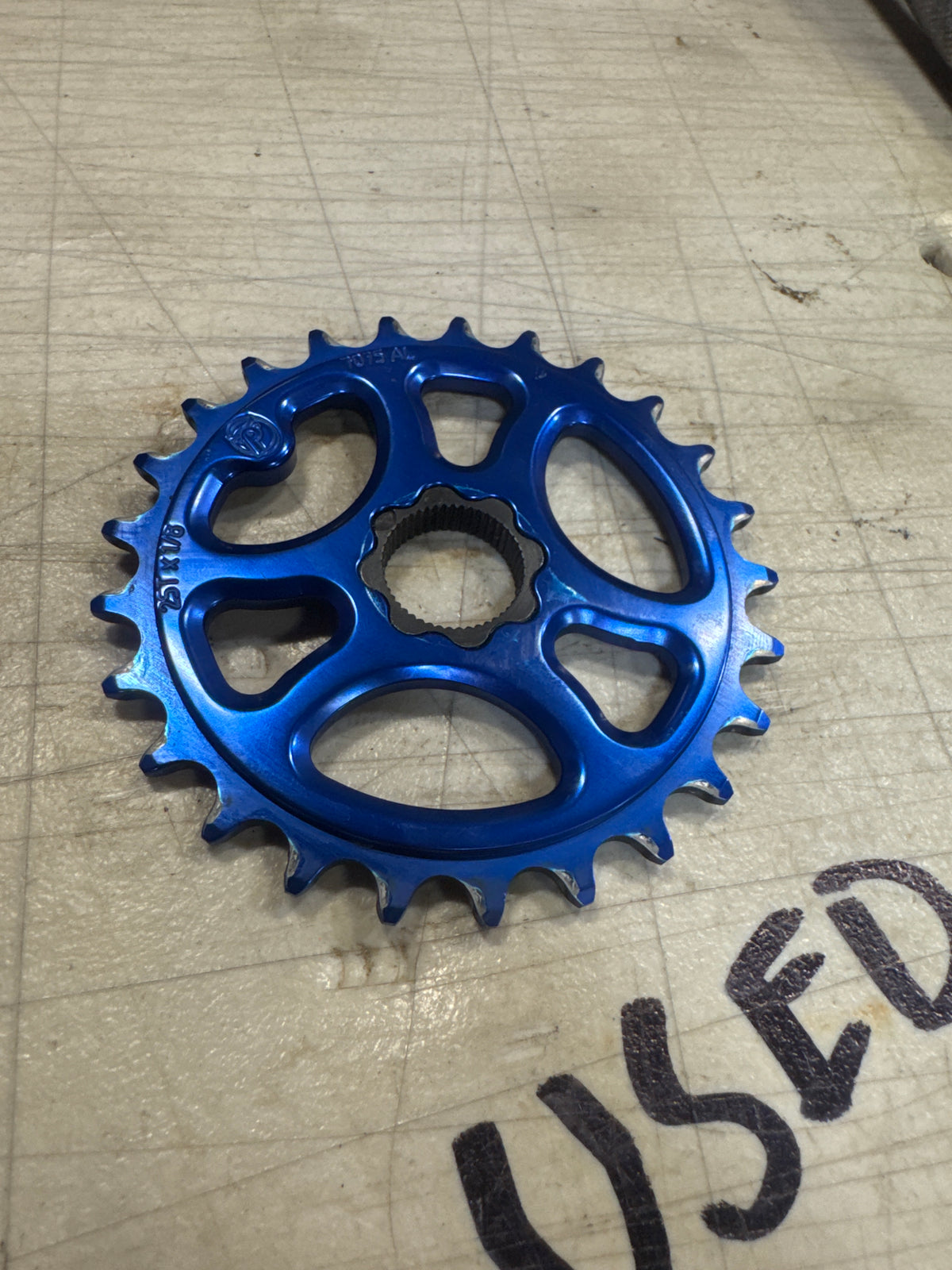 Profile galaxy 22mm 25t blue sprocket