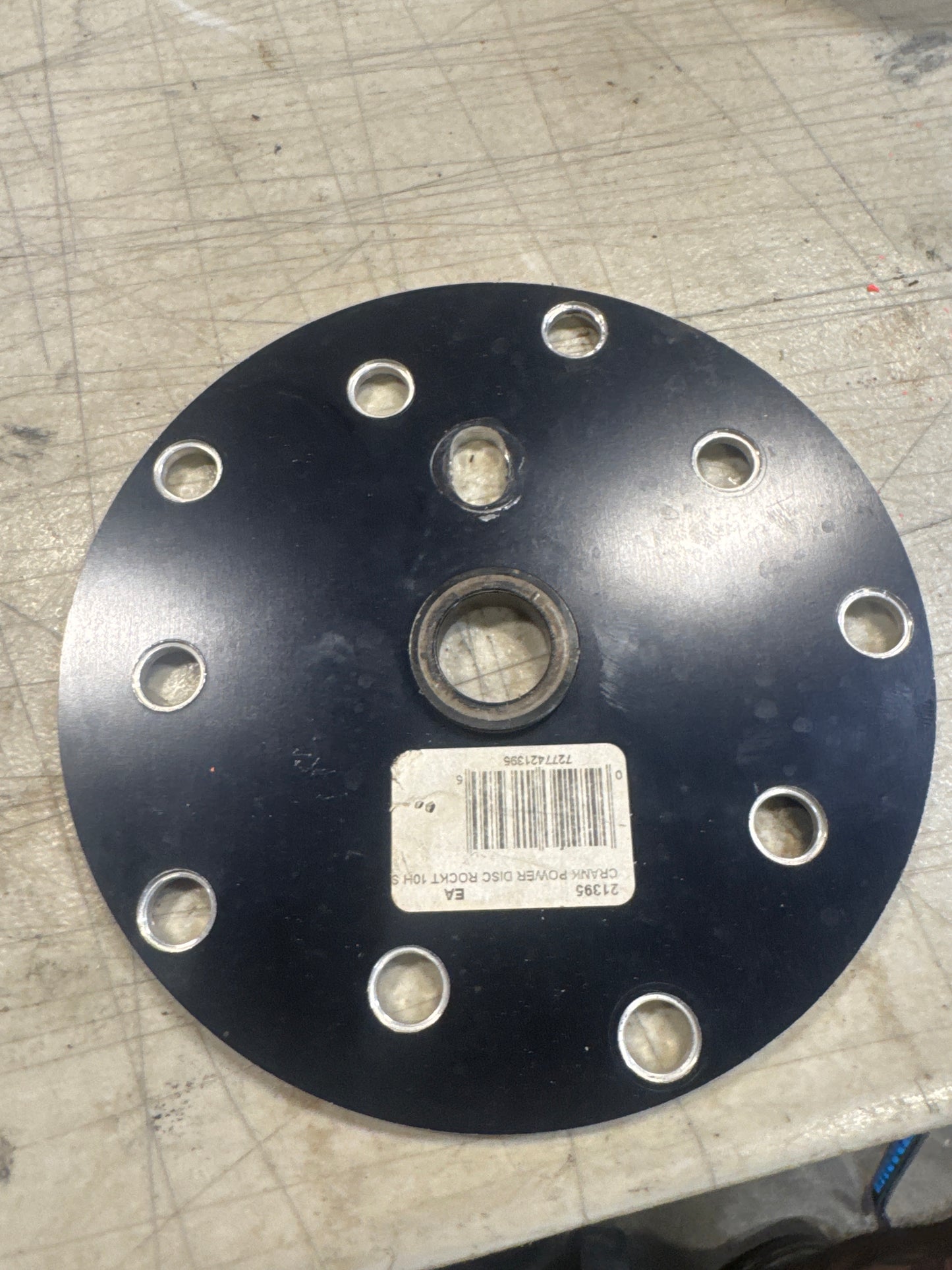 Rocket power disc spider