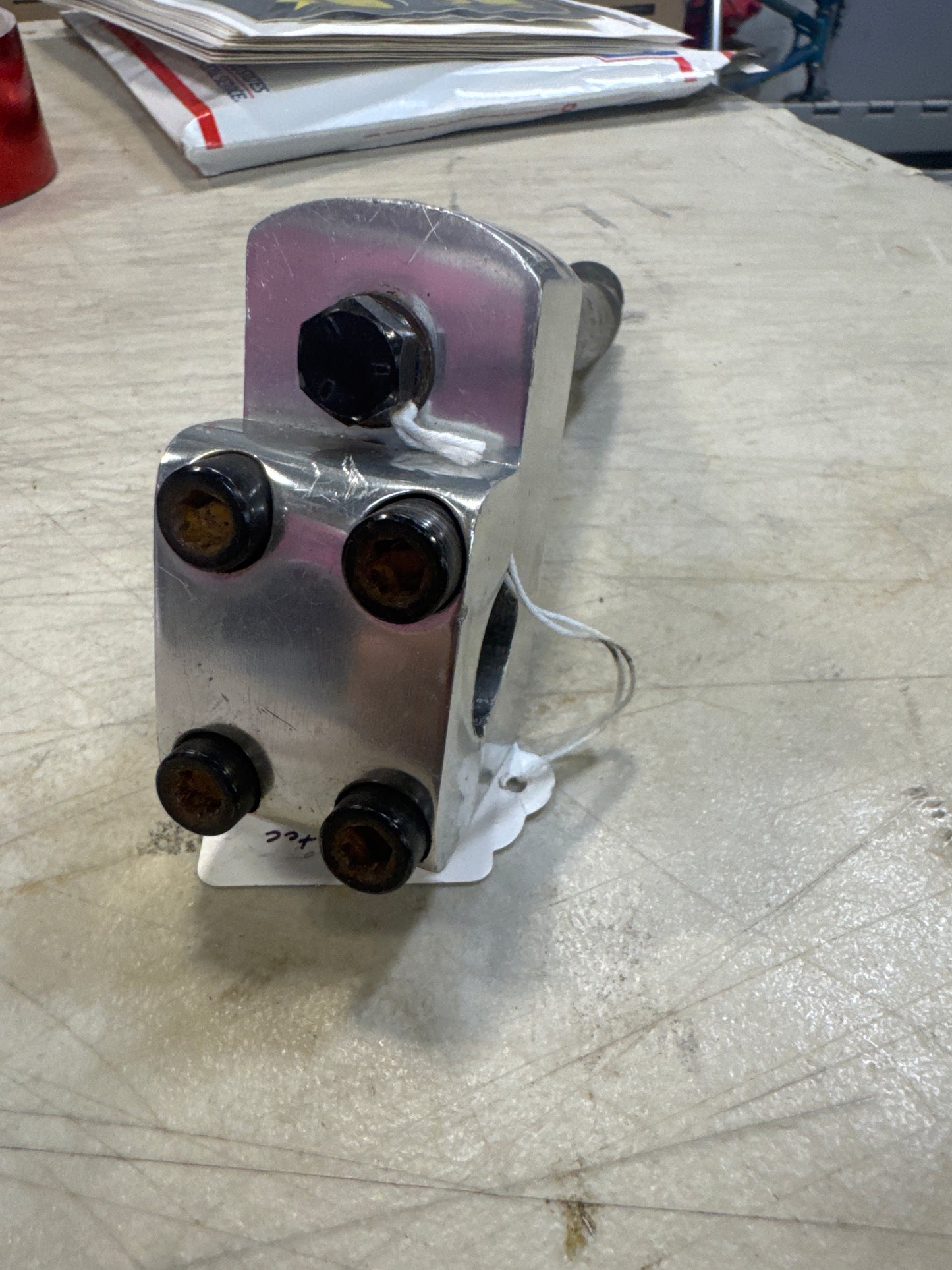 Silver old school quill stem pro