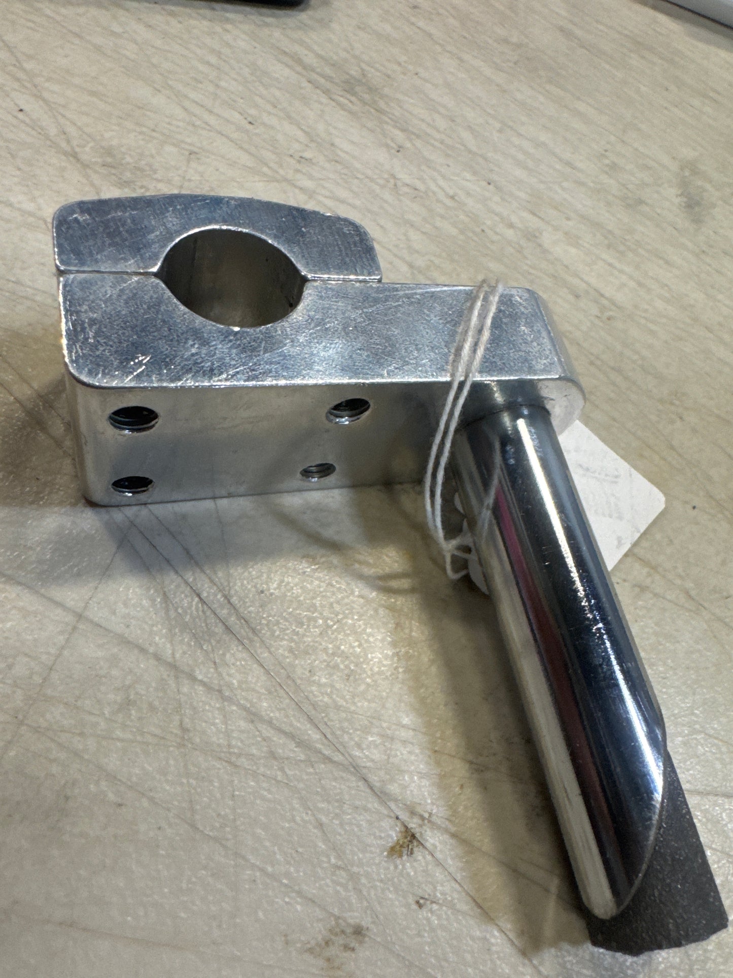 Silver old school quill stem adh