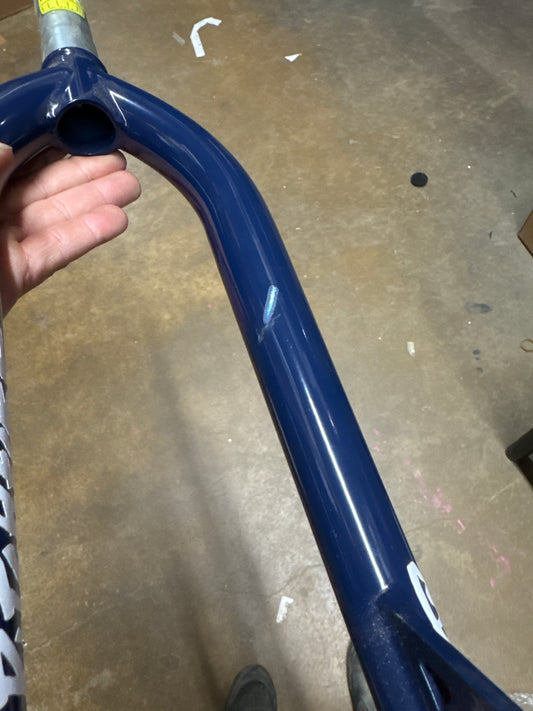 S&M Widemouth 20" Pitch Forks 33mm offset scratched