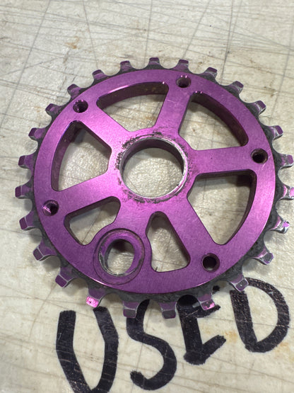 Odyssey utility sprocket 25t purple