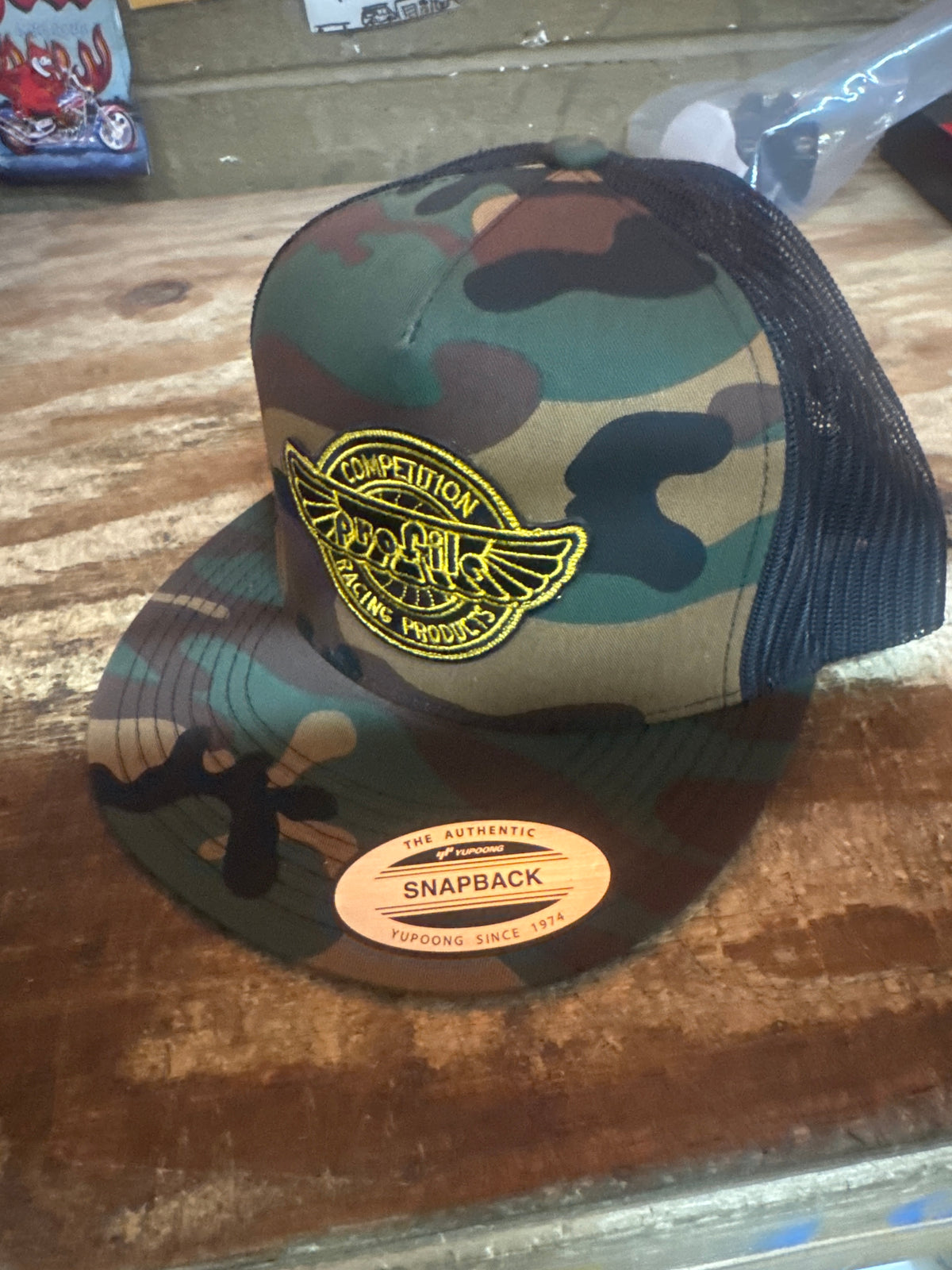 Profile Racing Legacy trucker hat camo