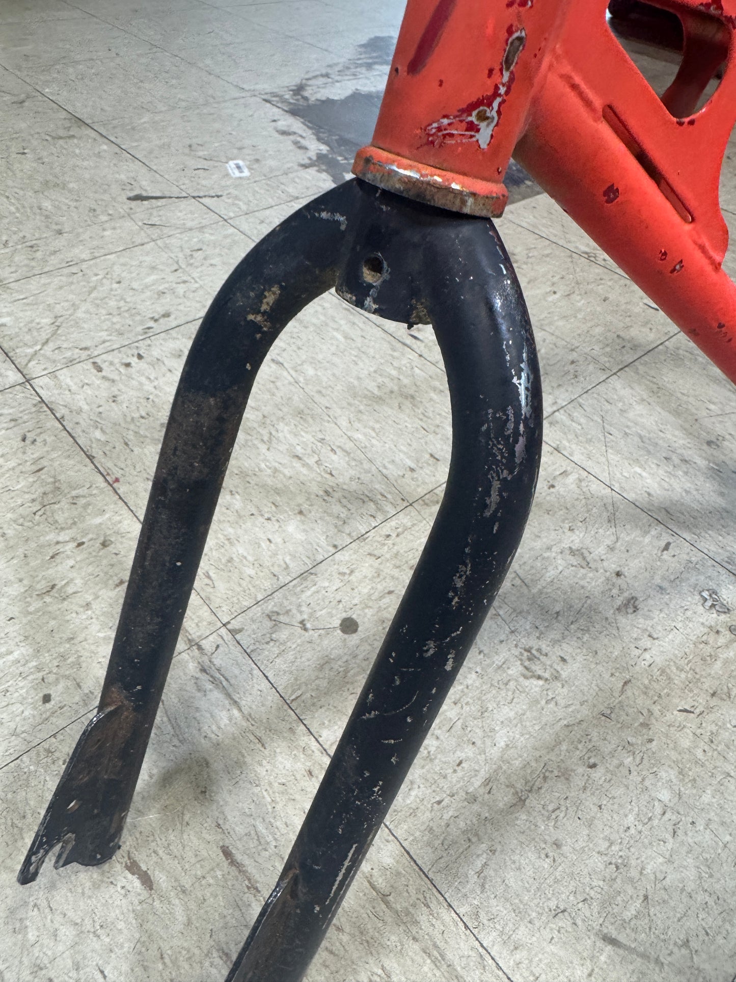 schwinn scrambler painted w/ forks