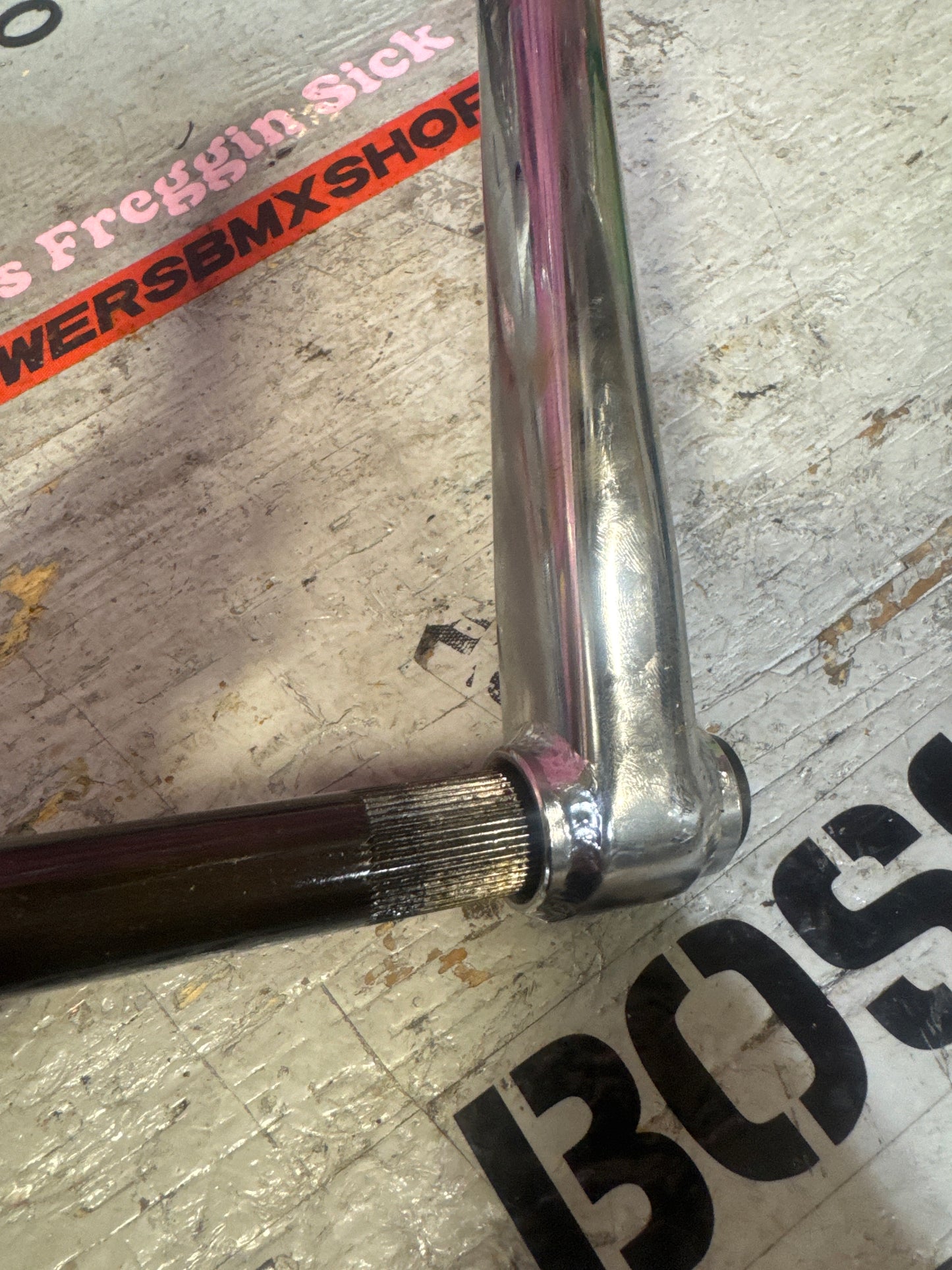 Se bikes 180mm 48spline cranks