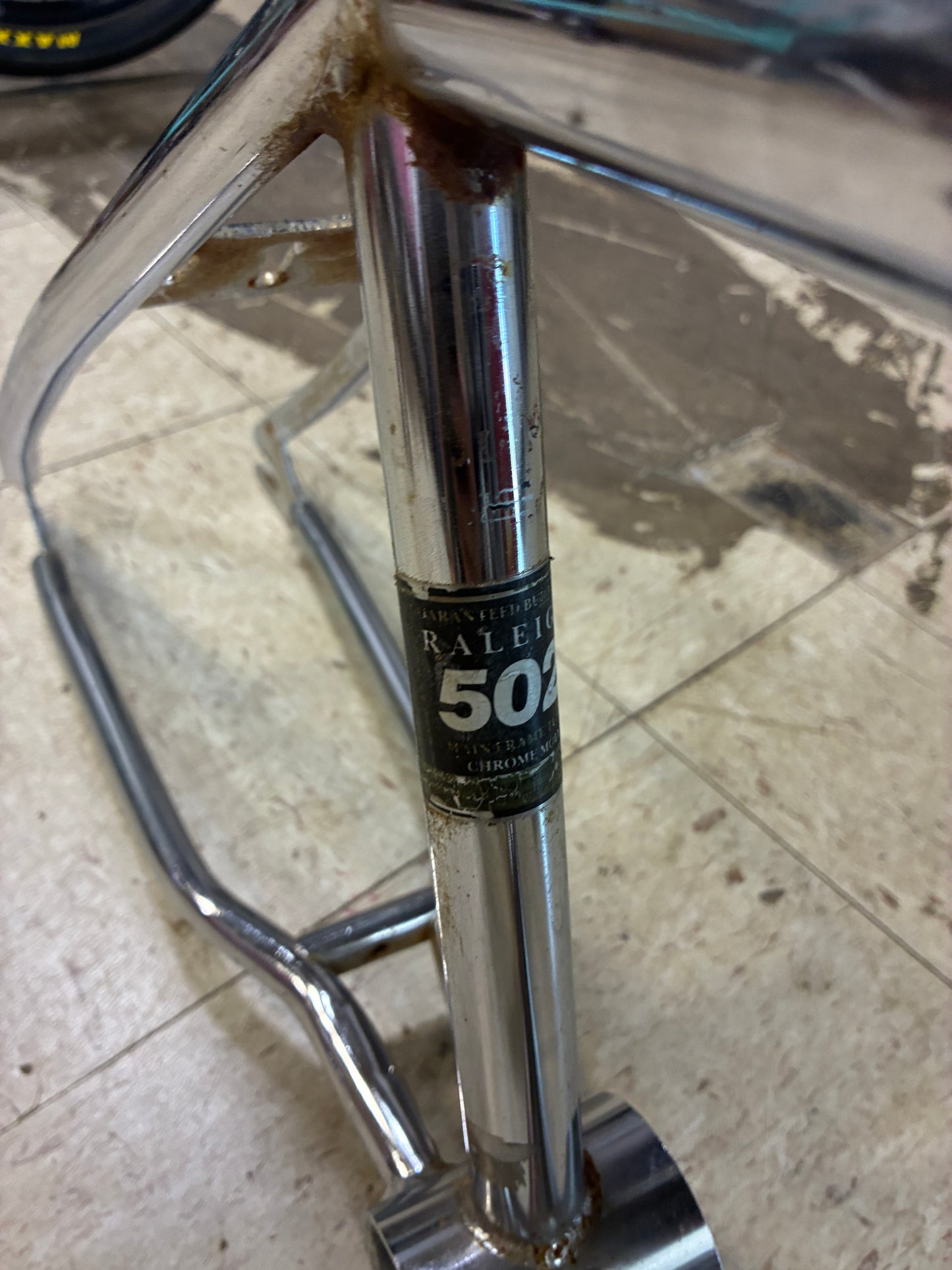Raleigh burner frame/fork vintage bmx