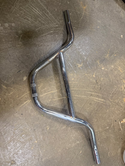 powerlite power bend chrome bars 8”
