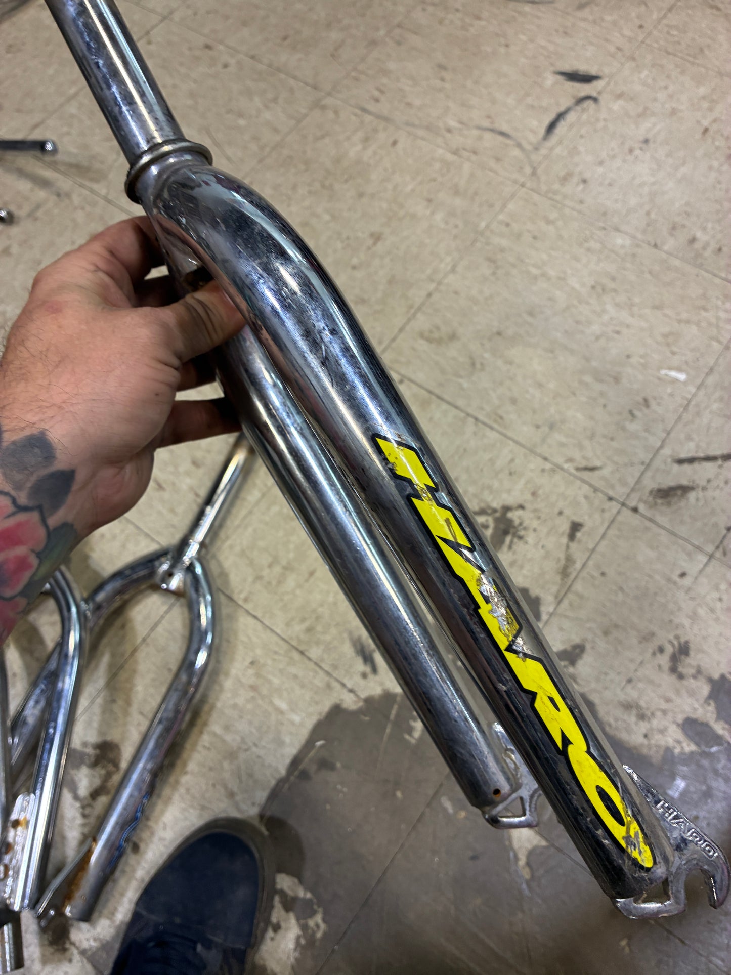 Vintage haro threaded fork