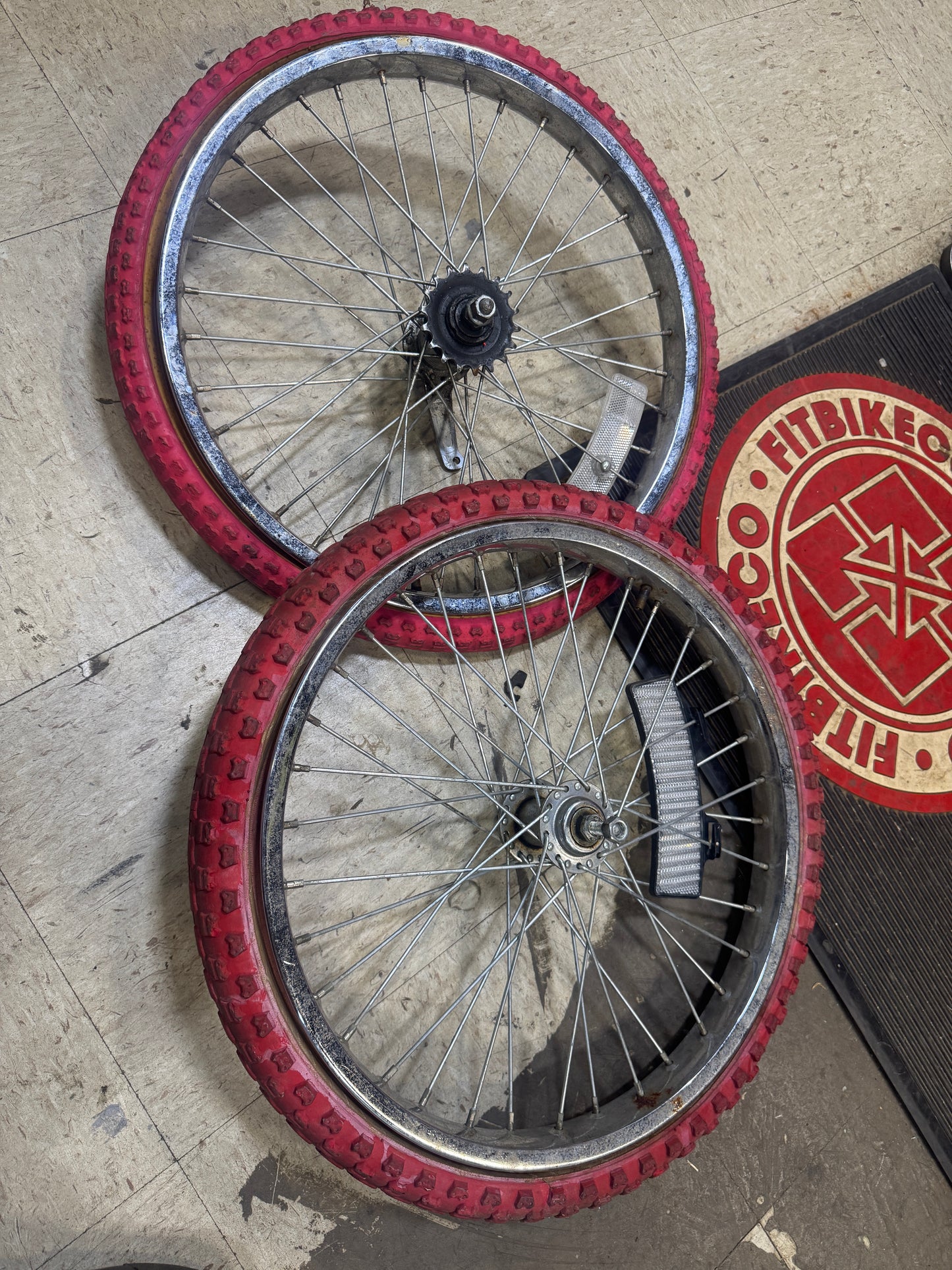 cmc 70s chrome wheelset