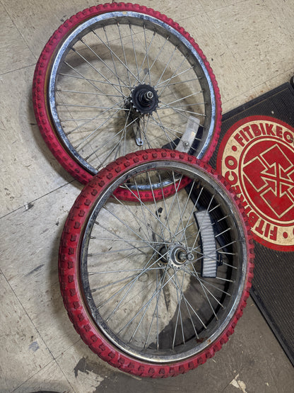 cmc 70s chrome wheelset