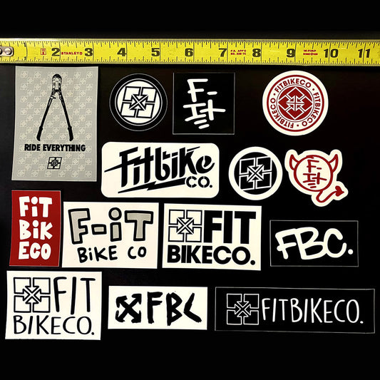 FIT PACK OF 14 PRO-MO STICKERS