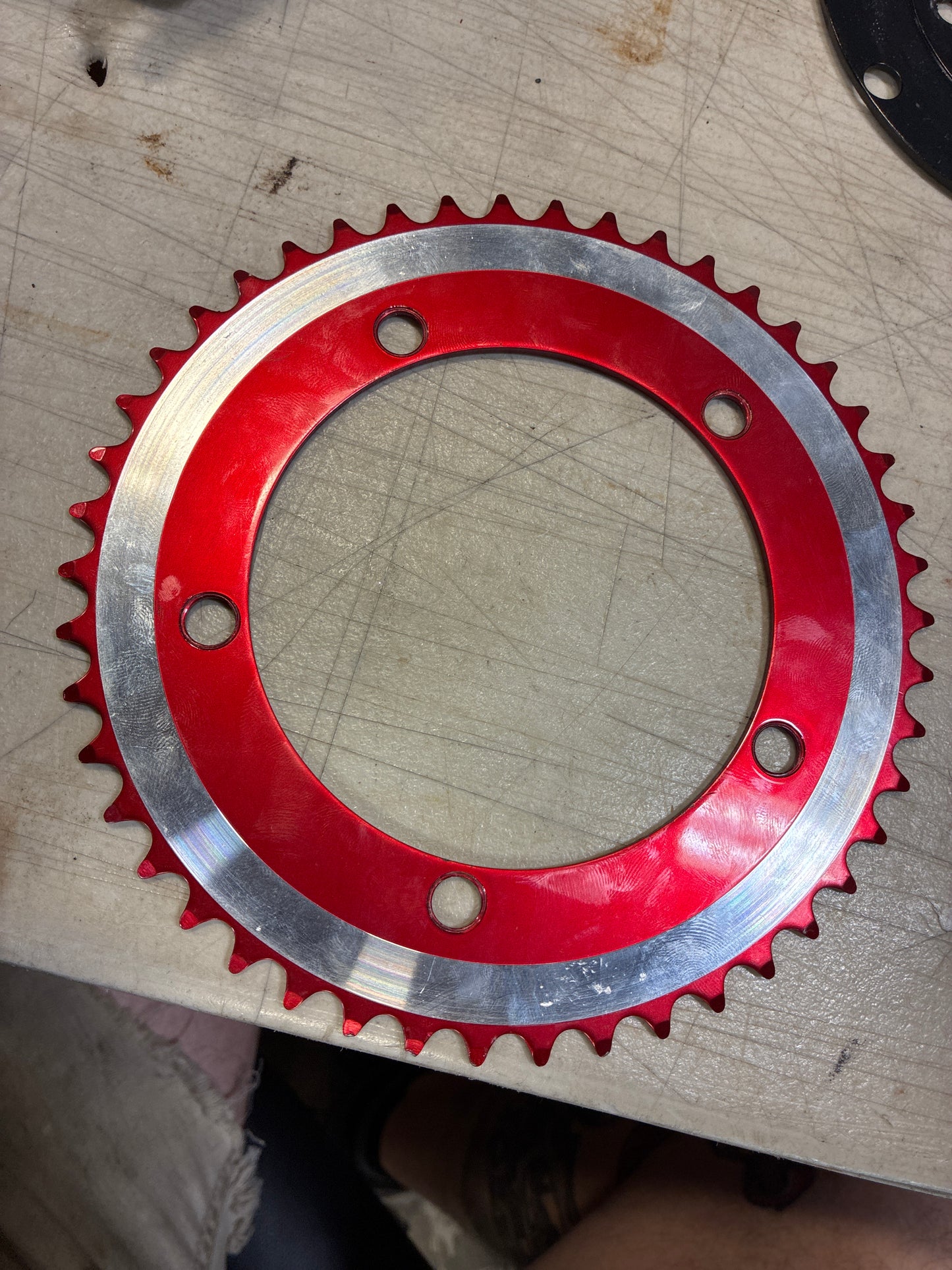 red oem 46t sprocket new?
