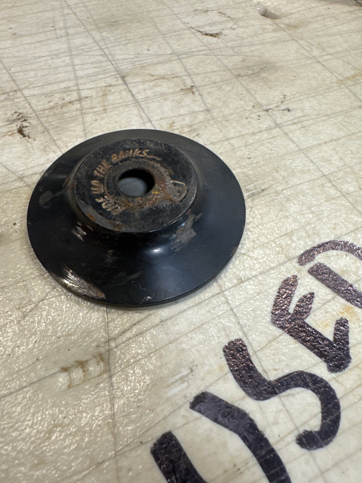 Mission front hub guard