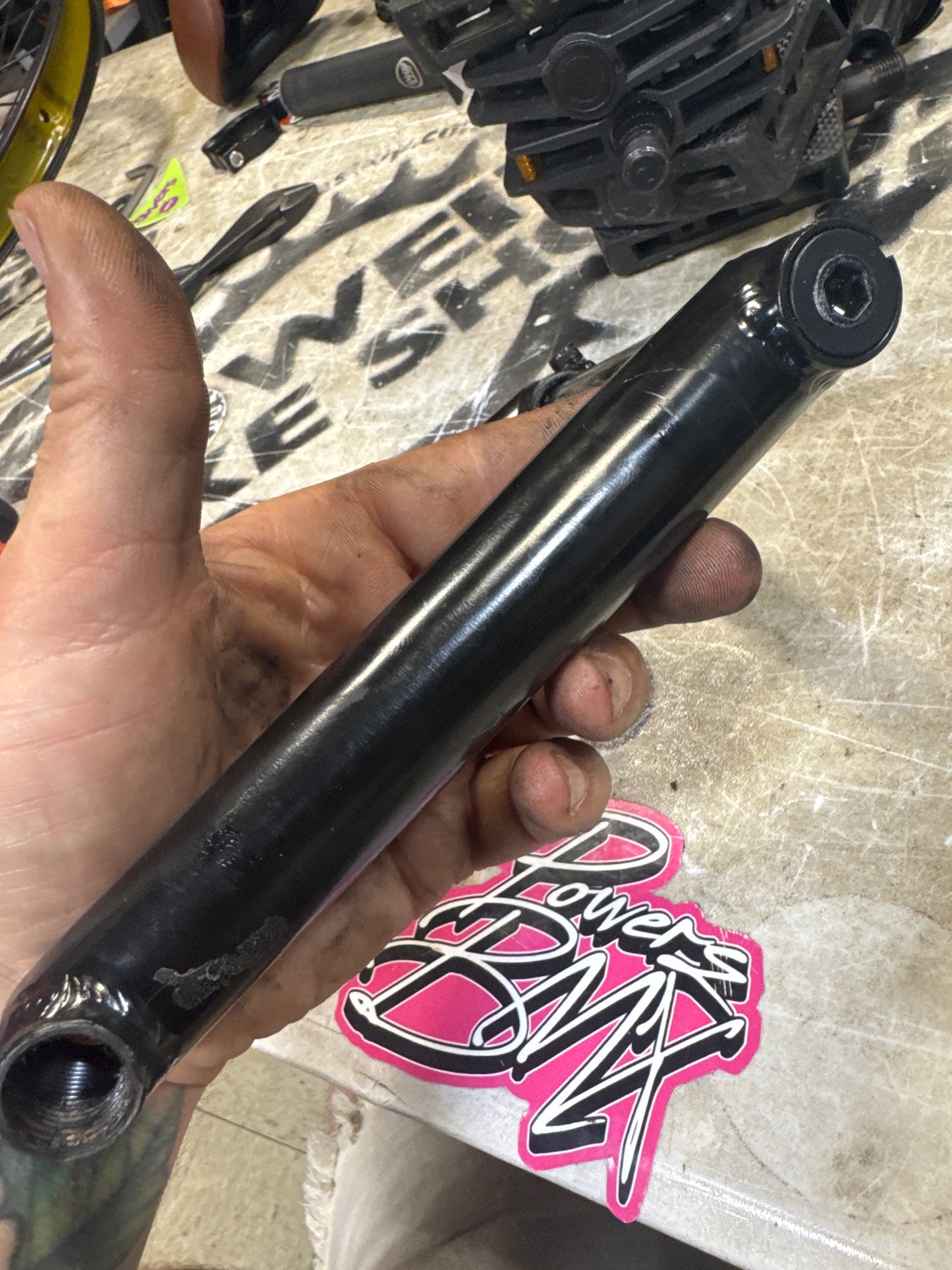 oem 170m rhd bmx crank
