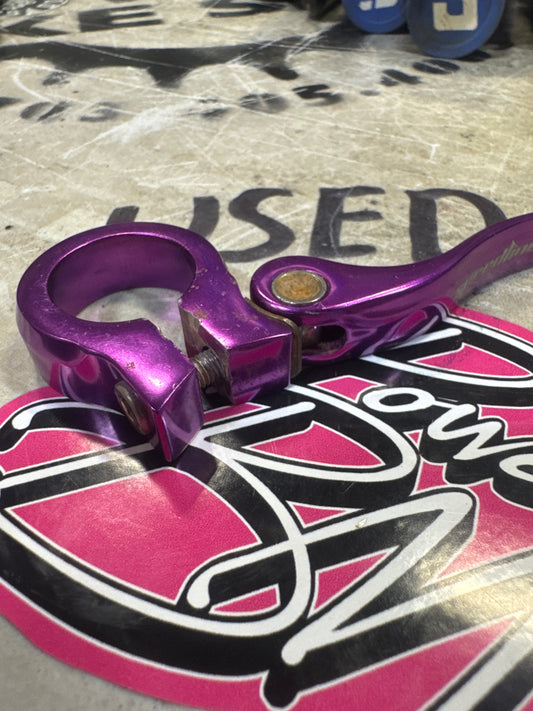 Speedline 25.4 seat clamp purple