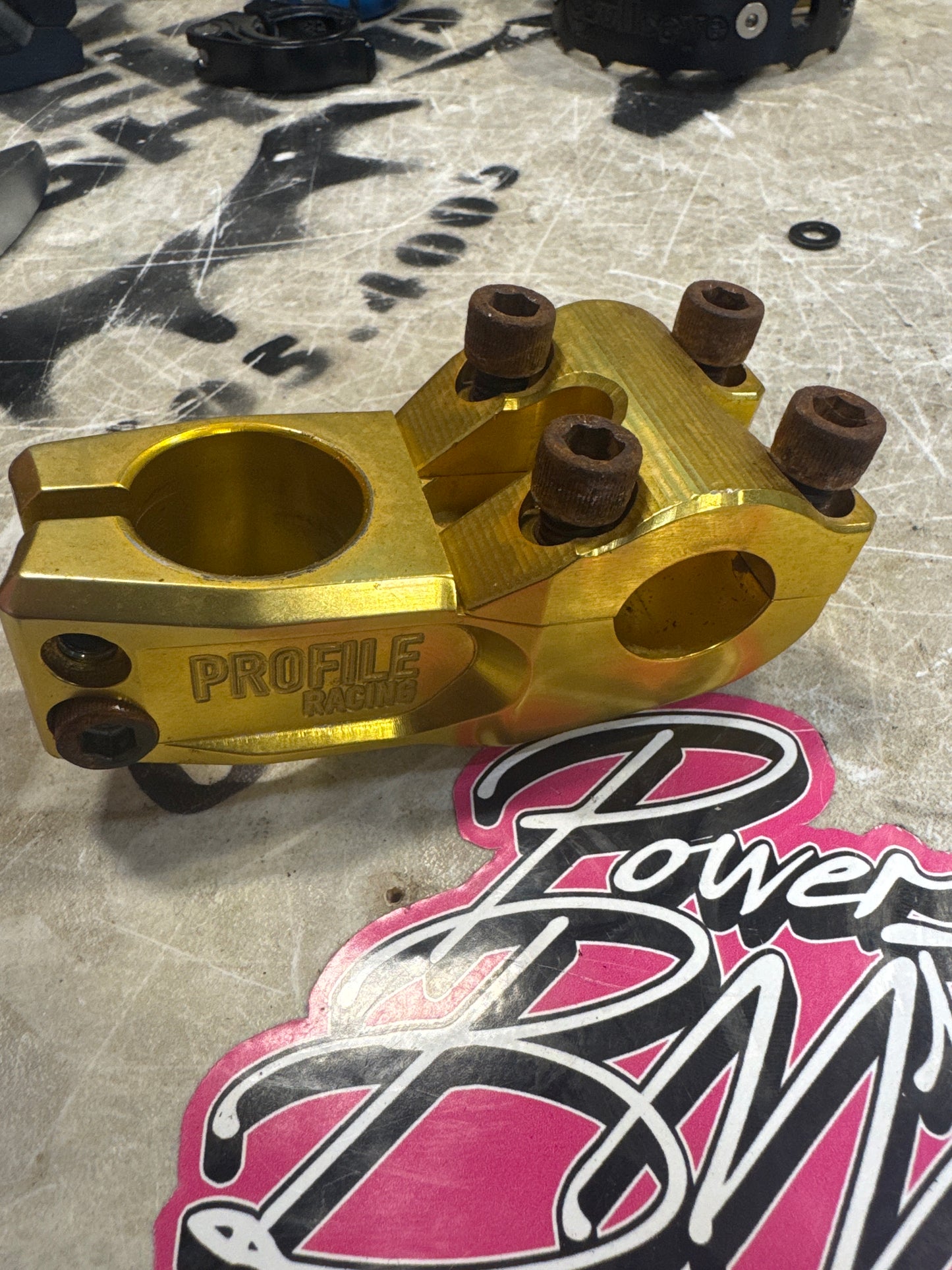 profile push stem 53m gold
