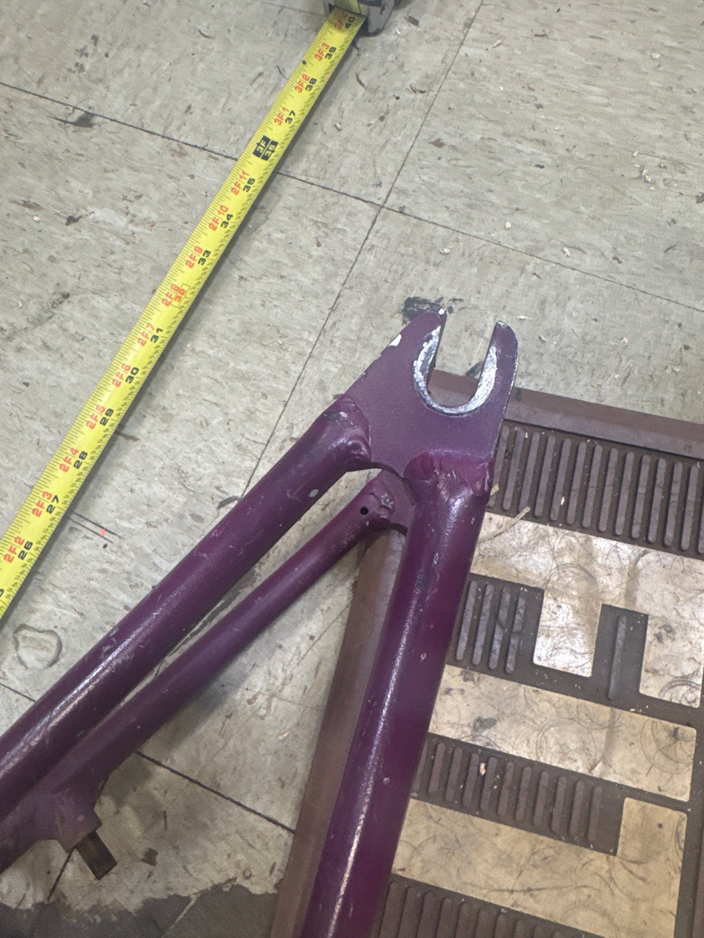 cult juvenile 18” bmx frame