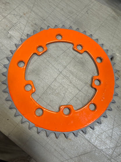 Gt chainring 43t 5b orange