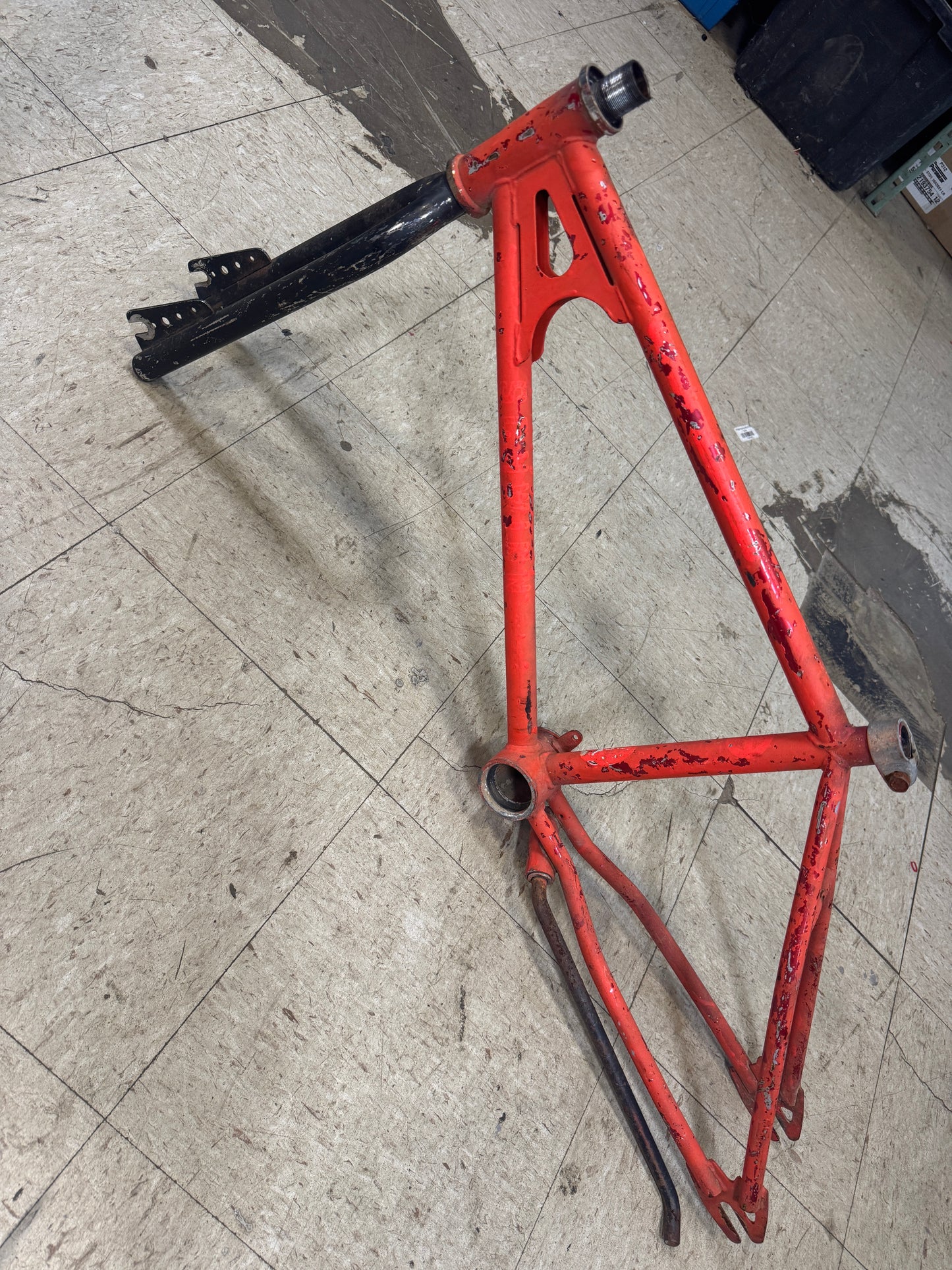 schwinn scrambler painted w/ forks