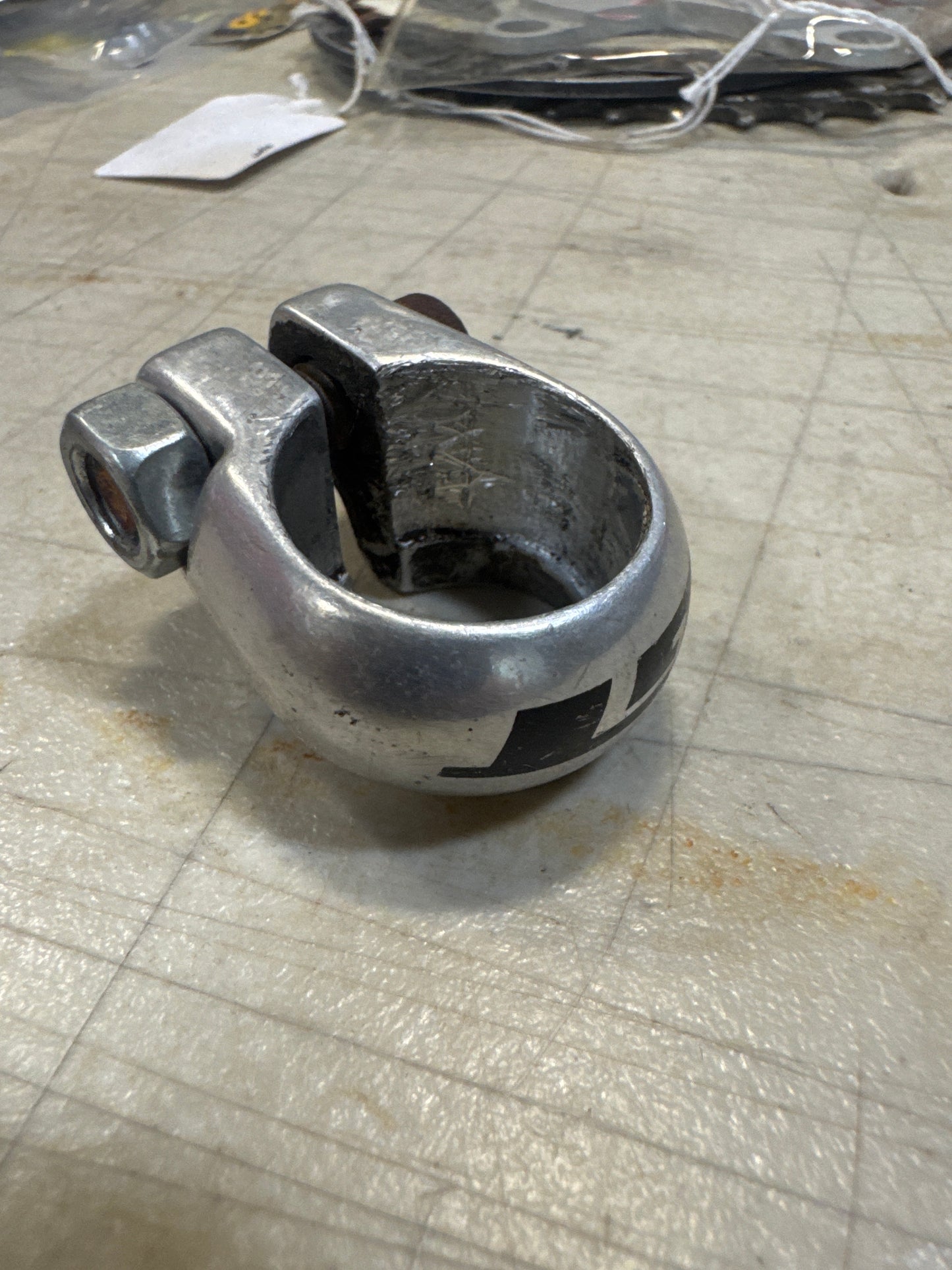 Gt seat clamp silver