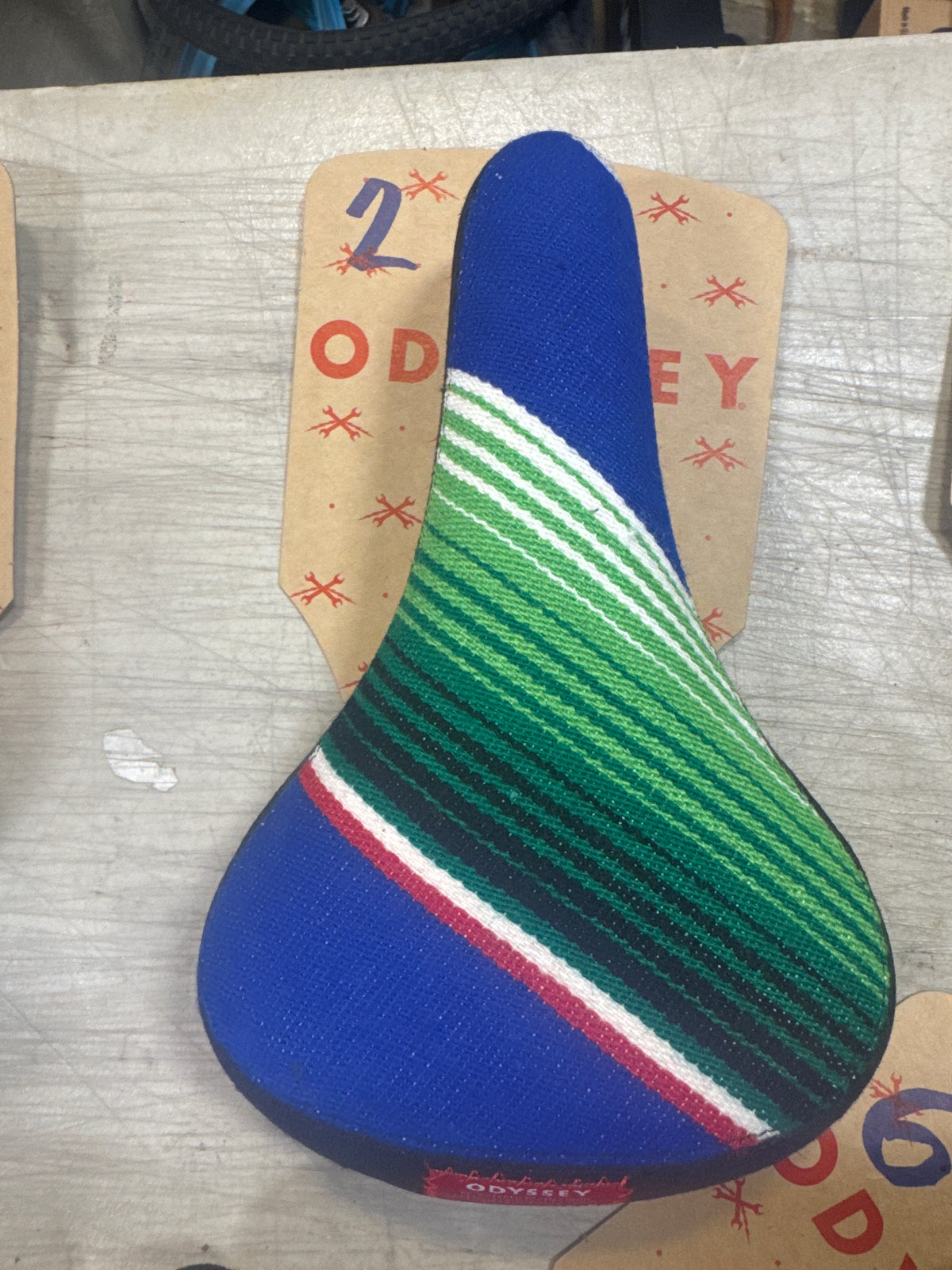 Odyssey Mexican Blanket Railed Cruiser Seat No Two Alike