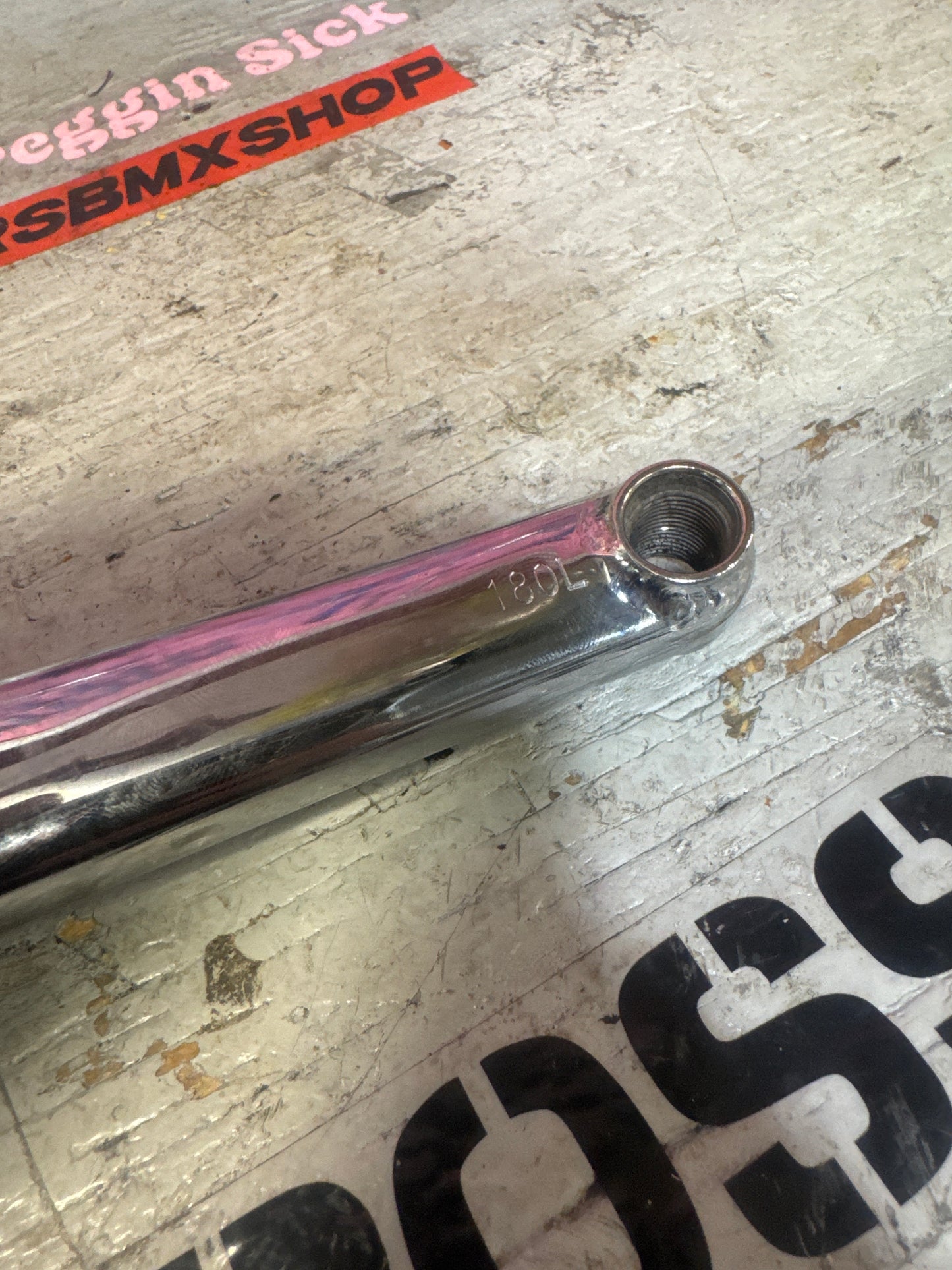 Se bikes 180mm 48spline cranks