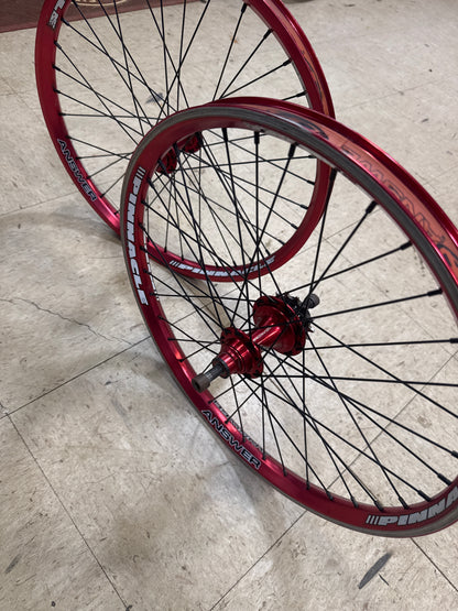 Answer pinnacle 20x1.75 wheels