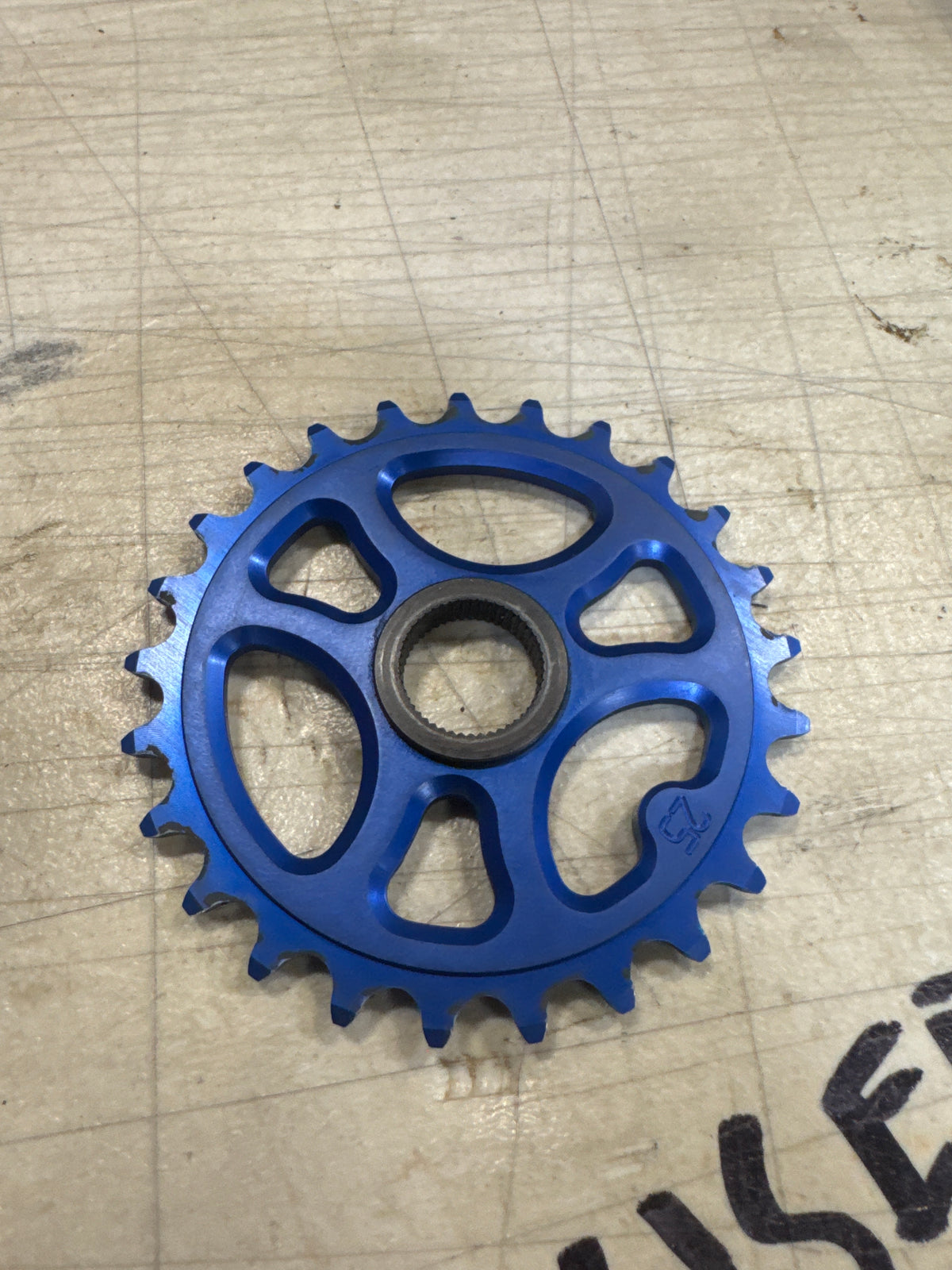 Profile galaxy 22mm 25t blue sprocket