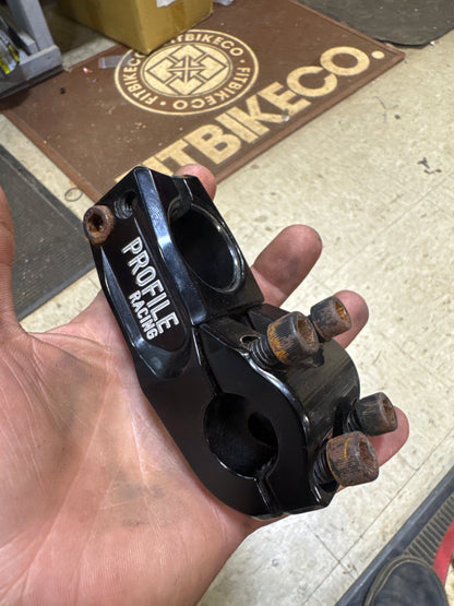 Profile push stem black 53m