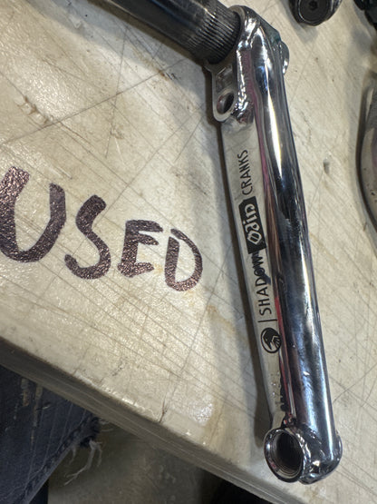 Shadow conspiracy Odin cranks 175mm chrome)