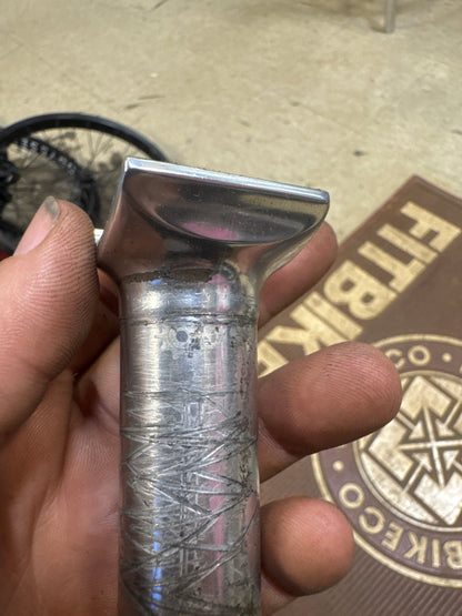 Odyssey pivotal seat post 25.4 silver