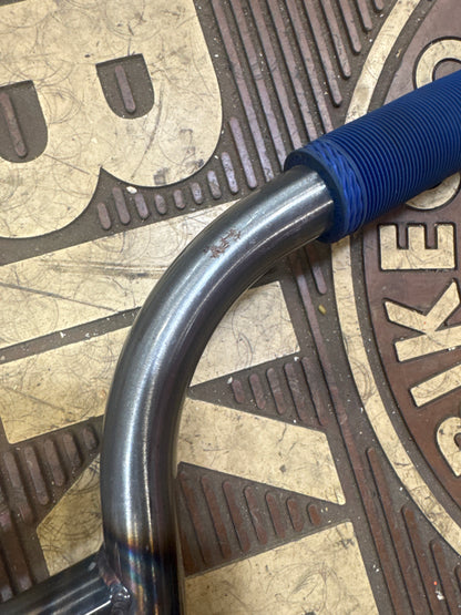 S&m fu bar clear 10” rise w/ odyssey grips
