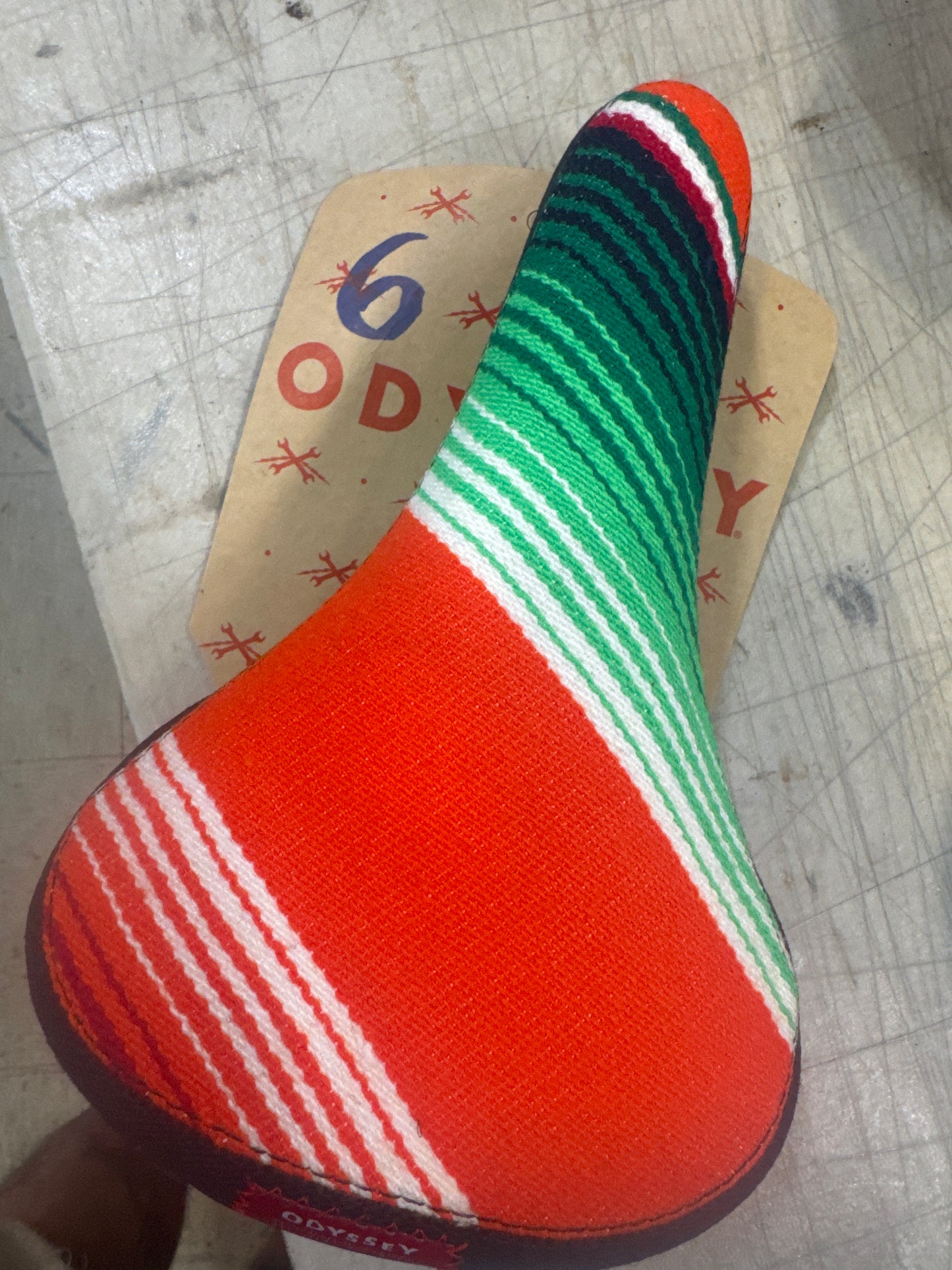 Odyssey Mexican Blanket Railed Cruiser Seat No Two Alike