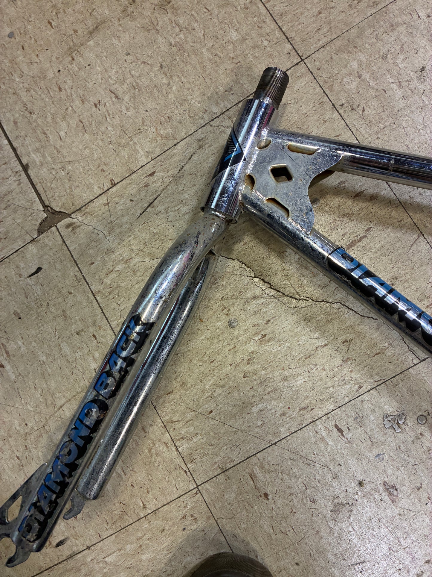 diamondback formula 1 frame/fork vintage bmx