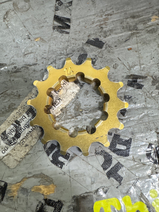 Profile 14t aluminum cog