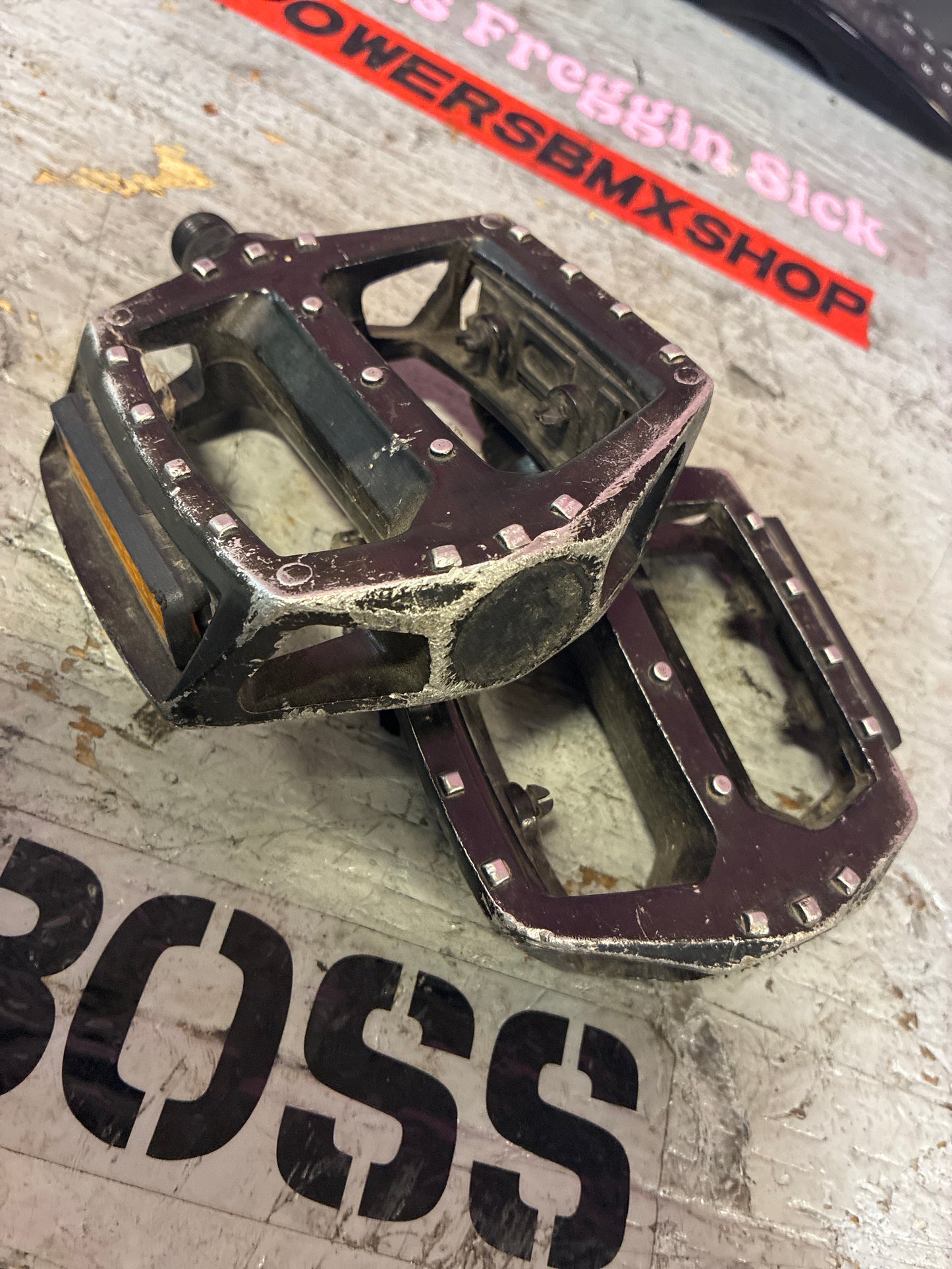 oem pro 9/16 metal pedals