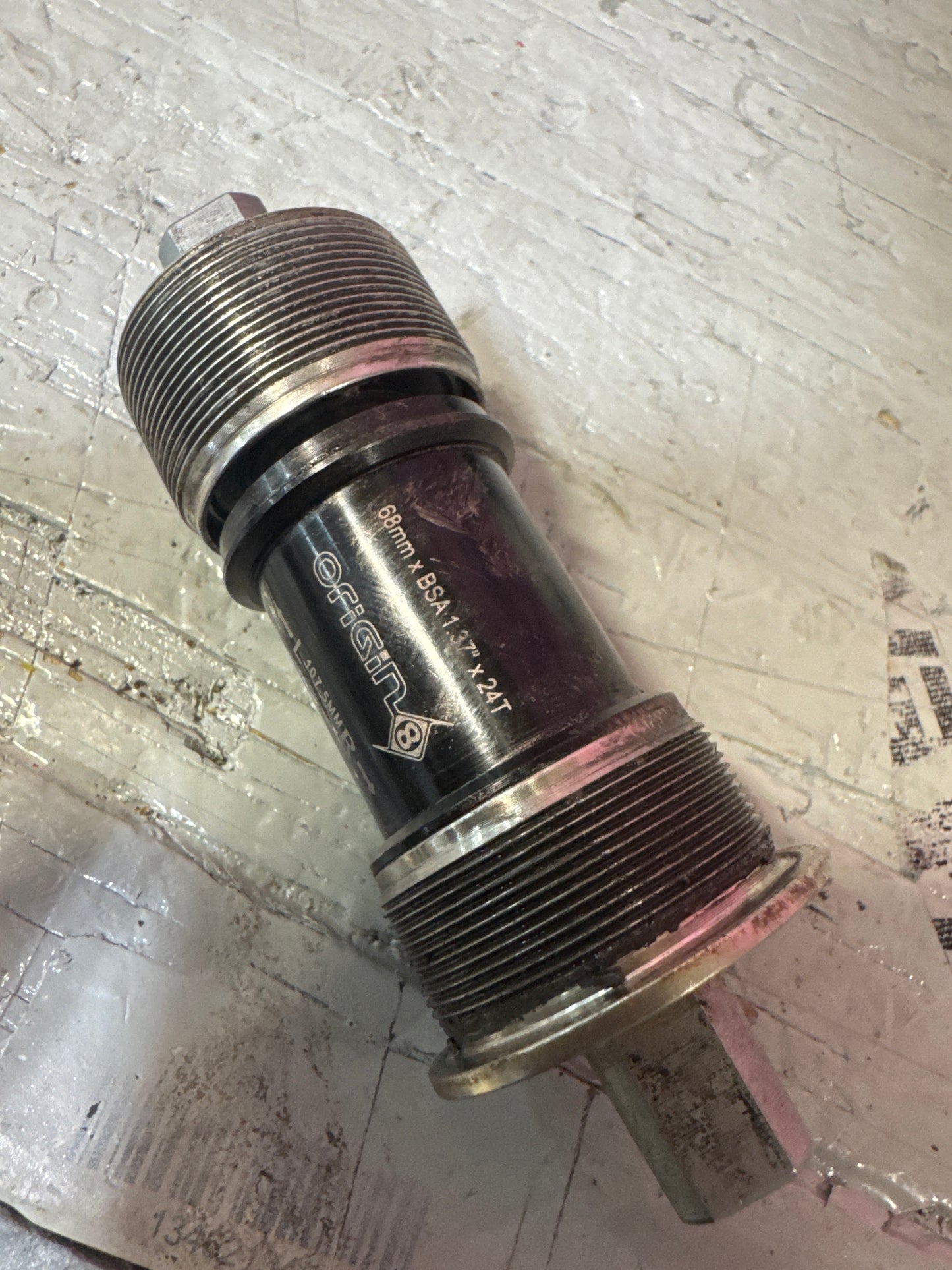 Origin square tapered bottom bracket 68x108