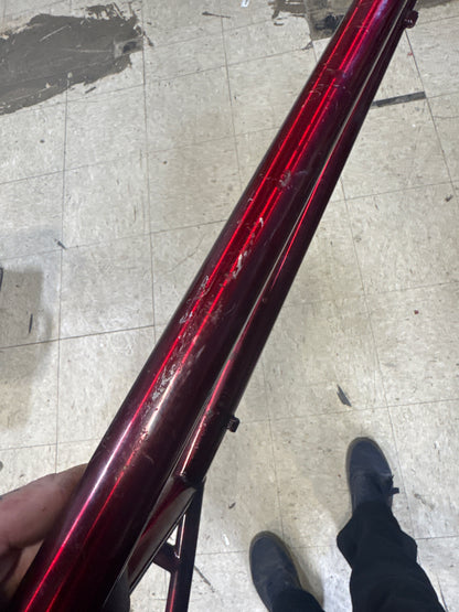 s&m 38 special cruiser frame 21.5 trans red