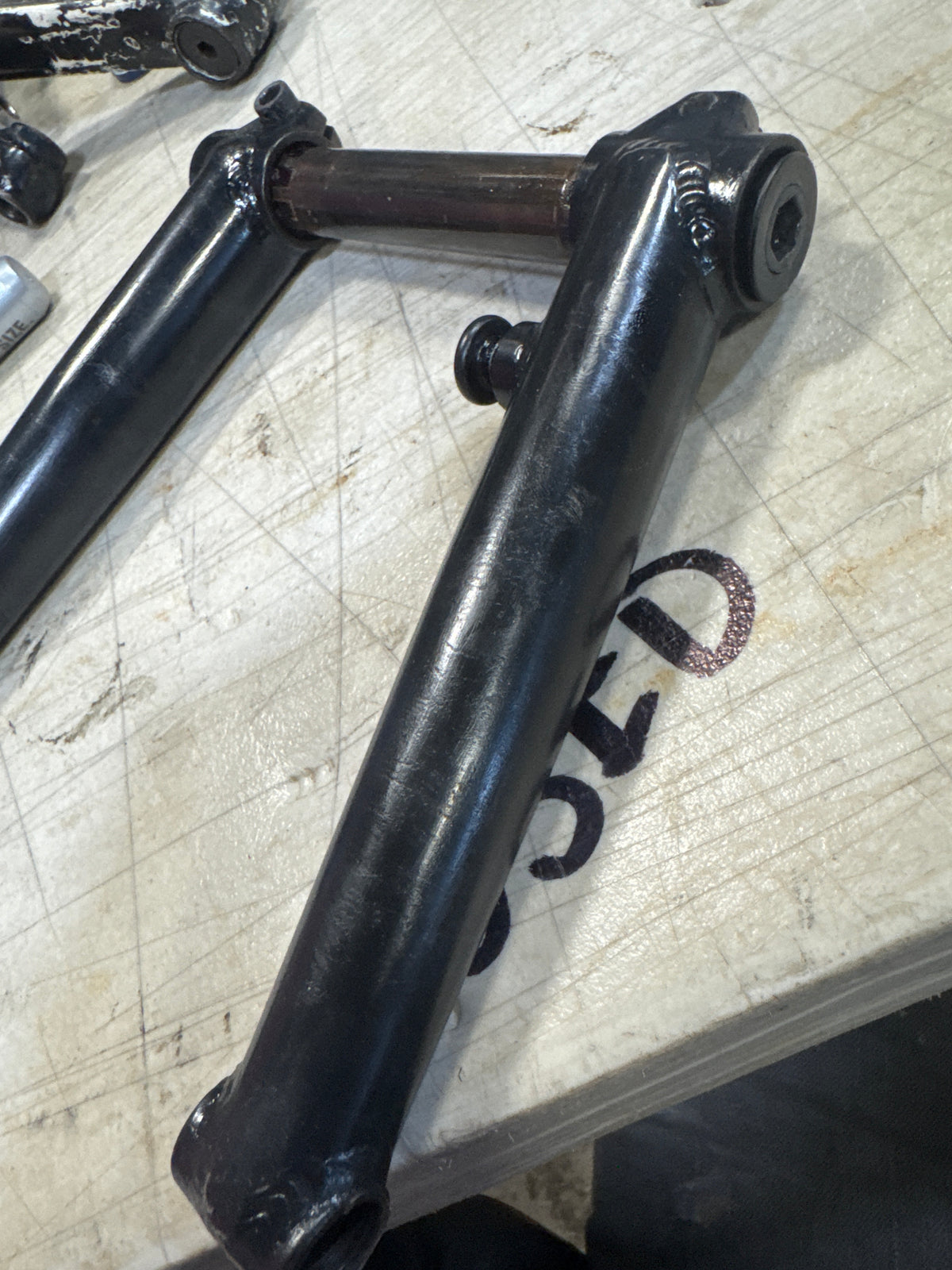 oem 160mm black 19mm cranks
