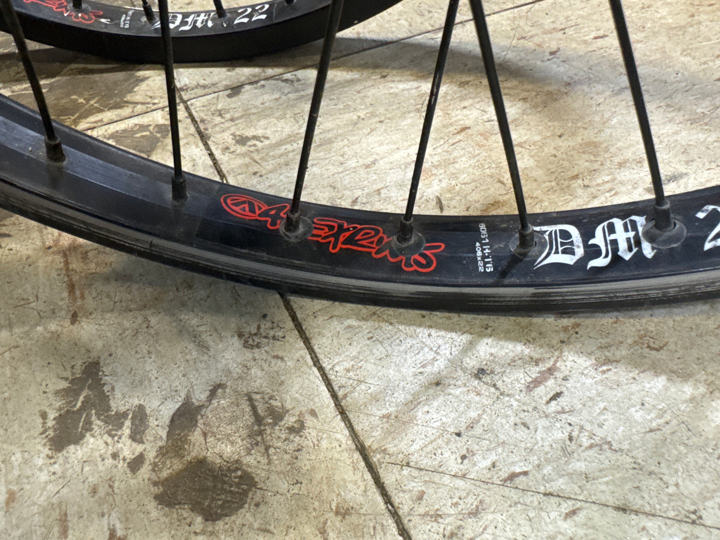 Se bikes race wheelset 20x1.75 Alex rims