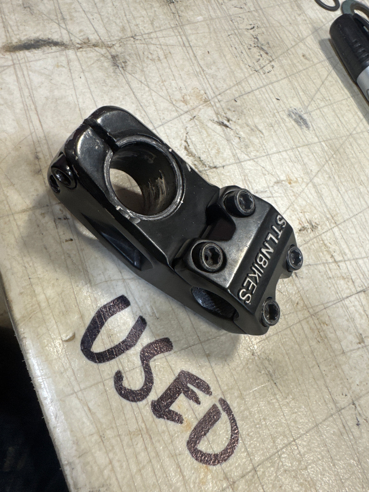 Stolen bikes top load stem