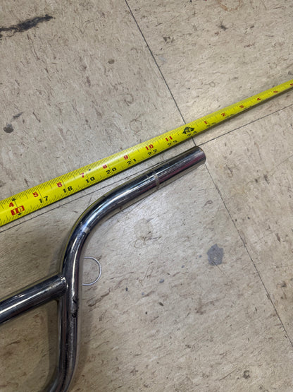 S&m gay cruiser bar chrome cut 24” wide