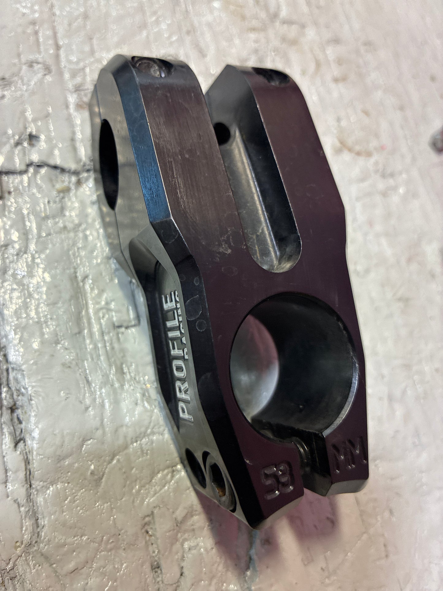 profile push stem 53m black