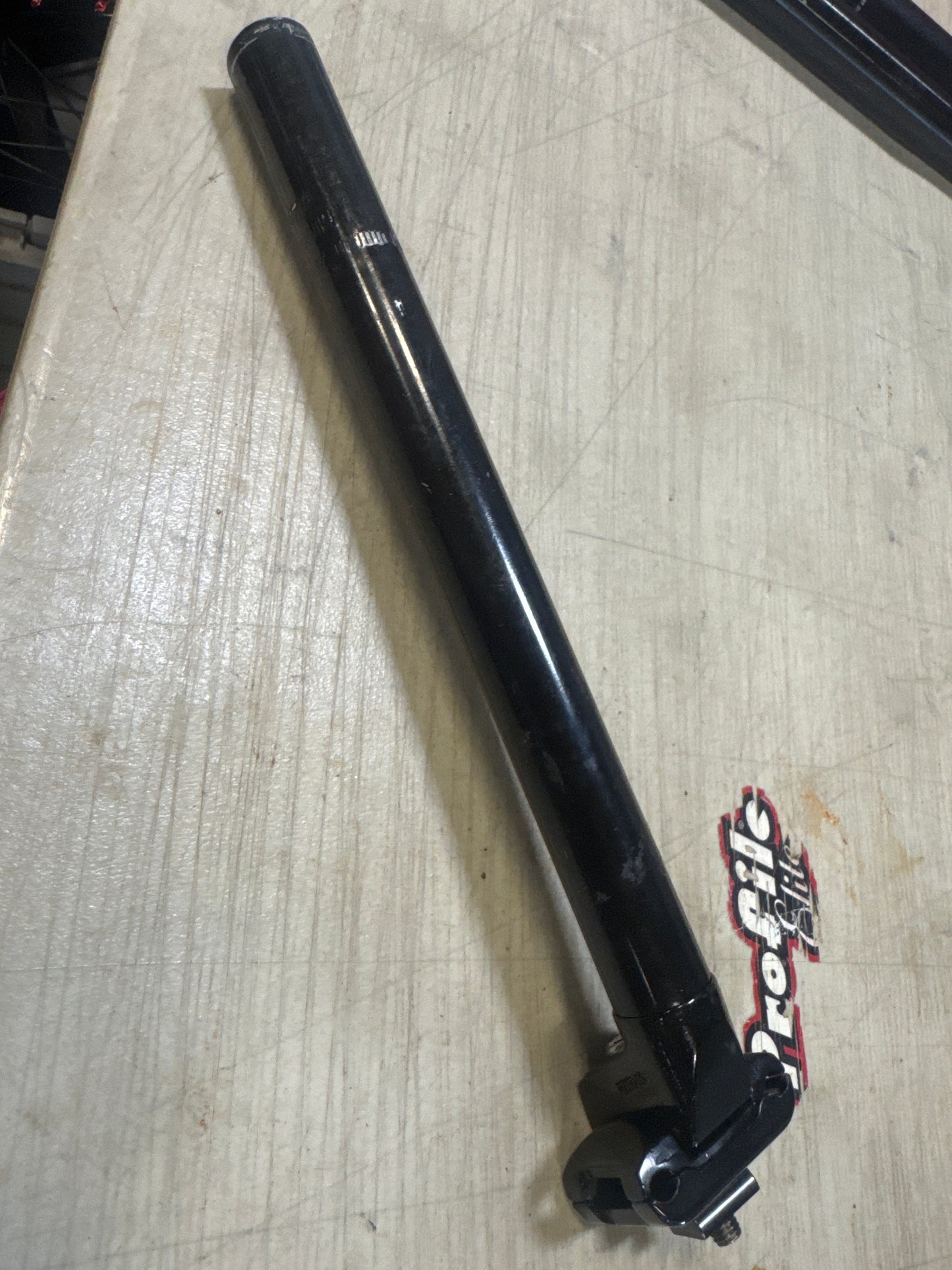 Alloy 25.4 railed seat post black