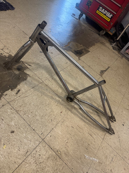 Chrome vintage Schwinn frame/fork