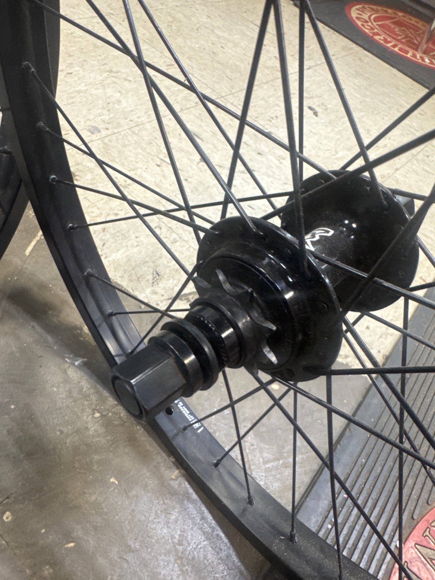 Fit bike 22 oem wheelset black